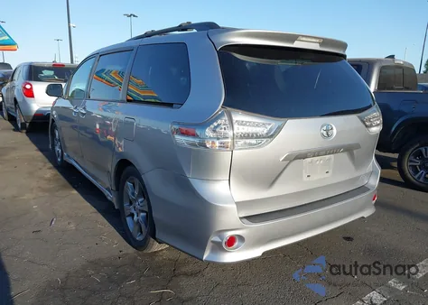 2013 Toyota Sienna Se 8 Passenger из США, поврежденный, VIN 5TDXK3DC8DS330325